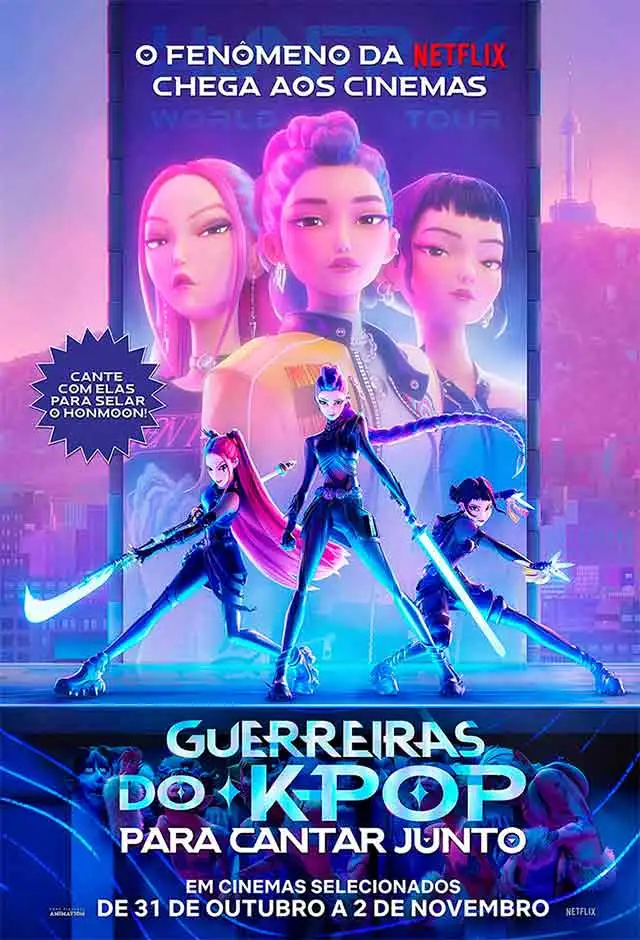 Pôster de Guerreiras do K-Pop