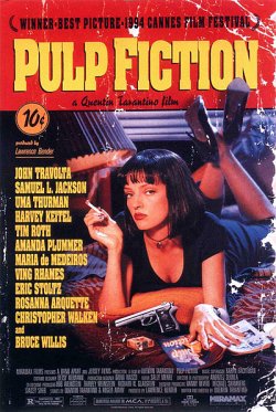 Pôster de Pulp Fiction: Tempo de Violência